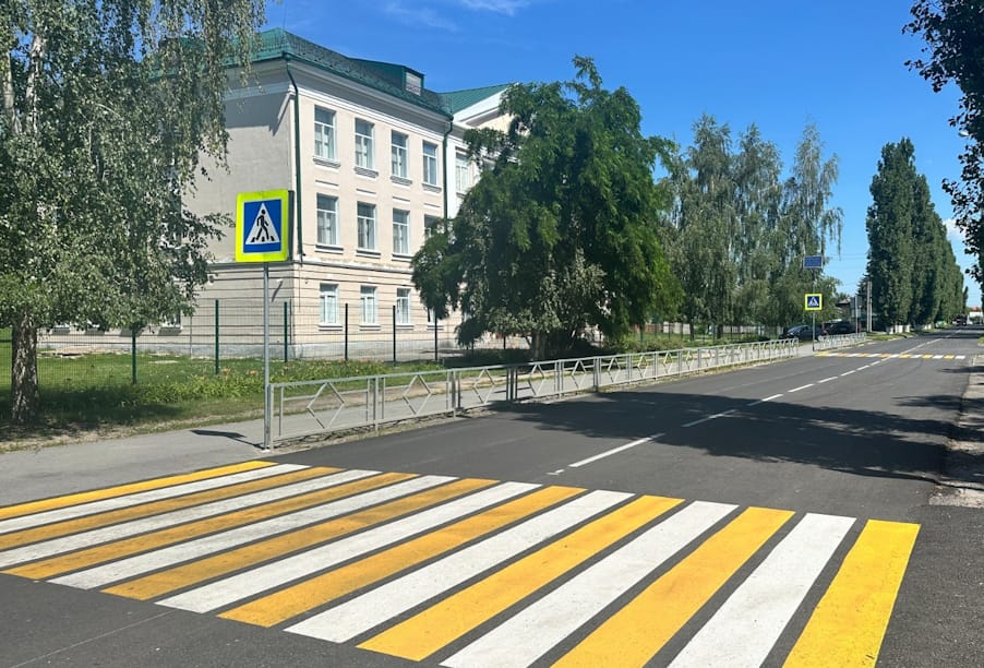 На объектах нацпроекта Липецкой области устроено свыше 1,7 млн кв. м нового дорожного покрытия